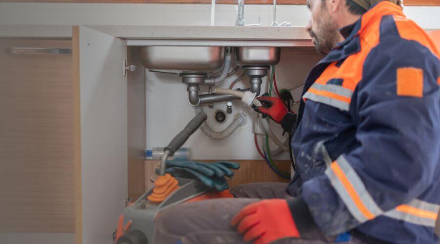 Professional slab leak plumber services in Orient, SD